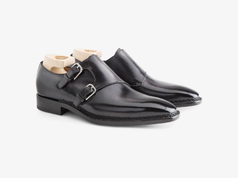 Paolo Sartori Art.650 Doppia Fibbia in pelle Anticata Furore Shopping Online