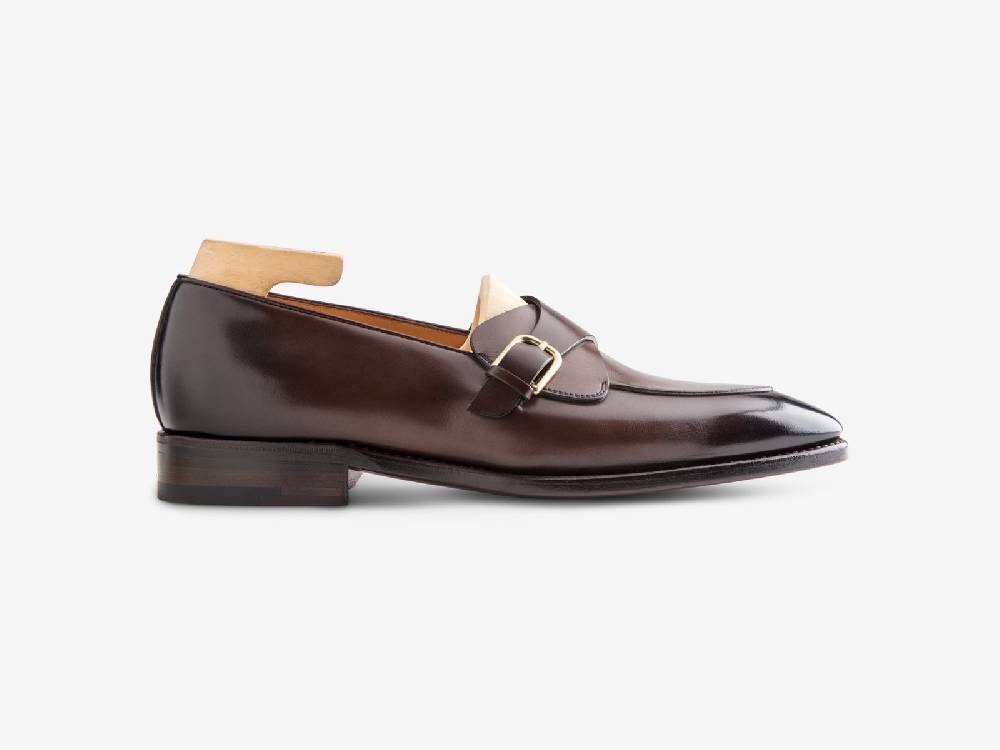 Paolo Sartori Art. 774 Loafer in Antiqued Vietri Leather Sconto