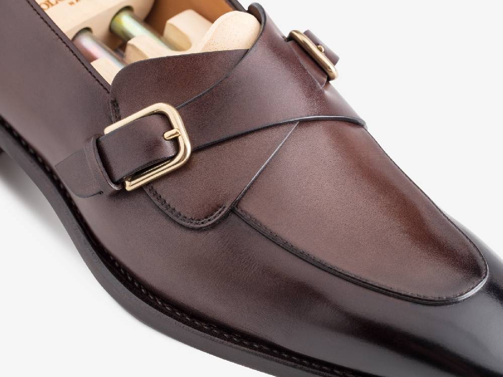 Paolo Sartori Art. 774 Loafer in Antiqued Vietri Leather Sconto