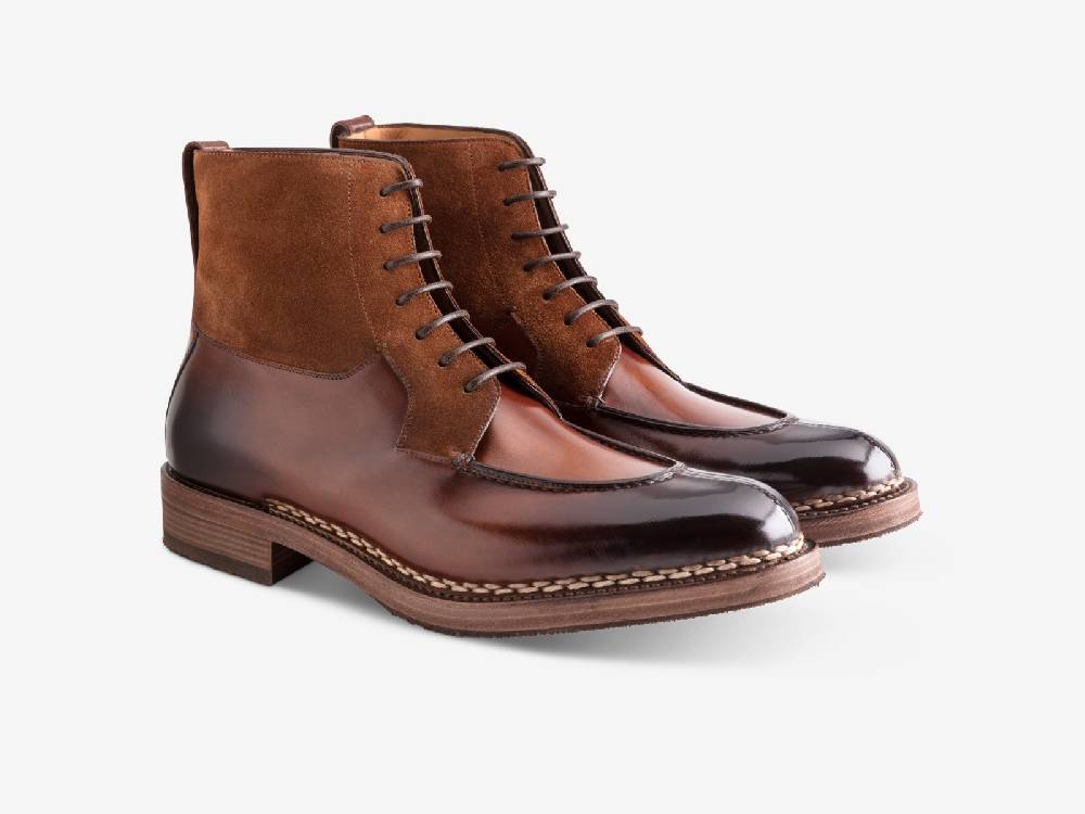 Paolo Sartori Art. 795 Boots in Antiqued Amalfi Leather Sconto di tempo limitato