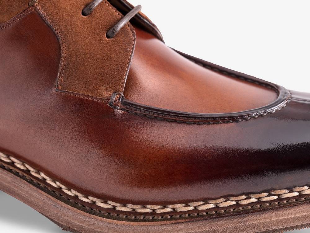 Paolo Sartori Art. 795 Boots in Antiqued Amalfi Leather Sconto di tempo limitato