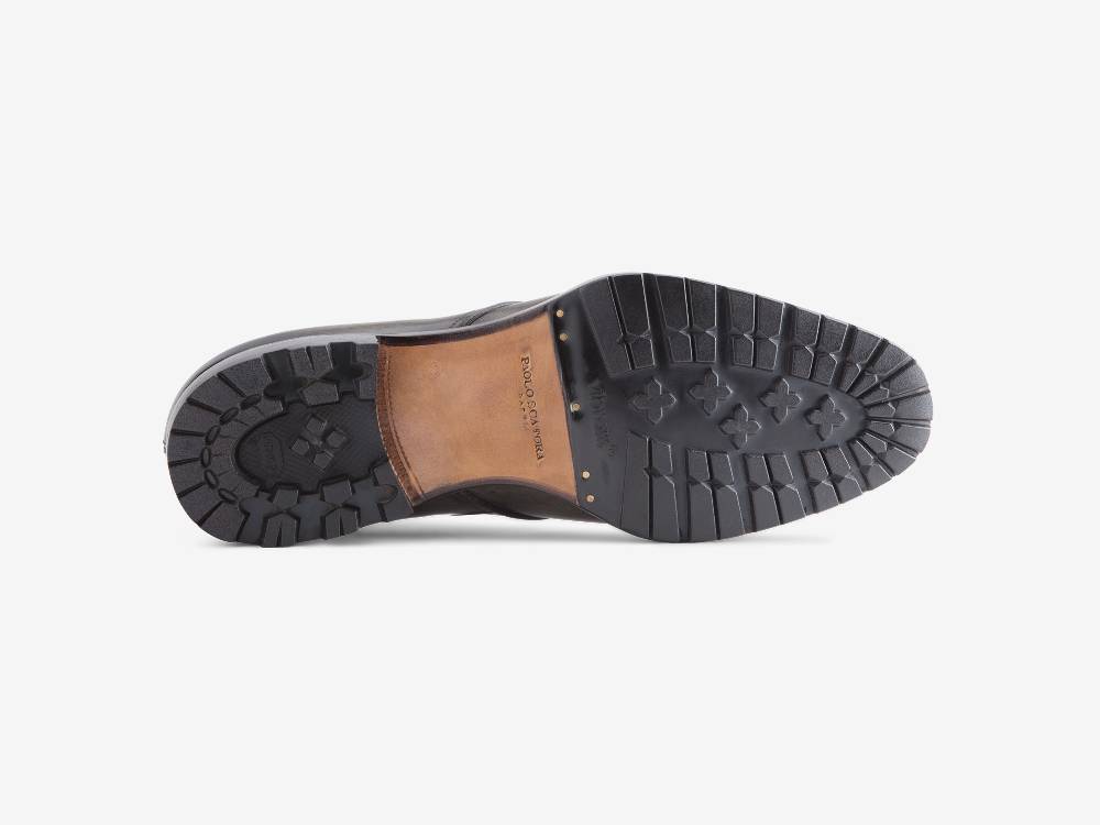 Paolo Sartori Art. 512 Desert Boot in Pelle Anticata Verdegris Flash Sale