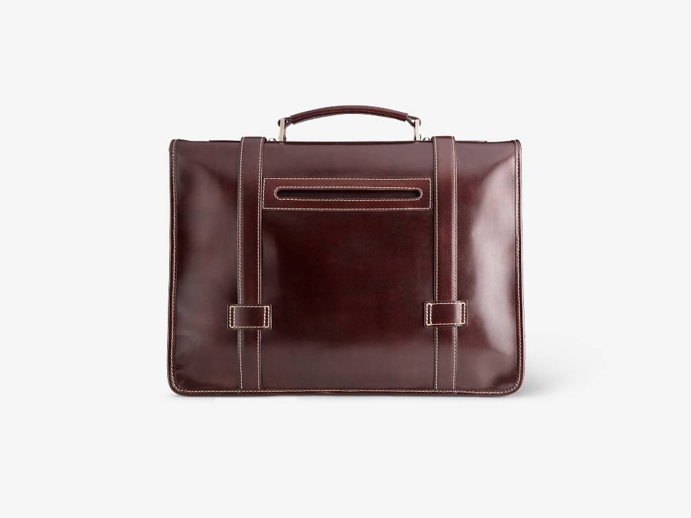 Paolo Sartori Briefcase Briefcase in pelle Anticata Vietri Fornitura limitata