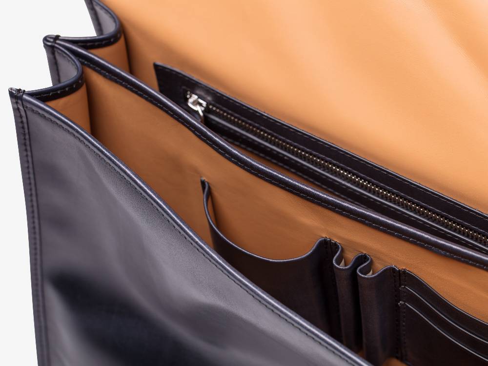 Paolo Sartori Briefcase Briefcase in pelle Anticata Furore Shopping online