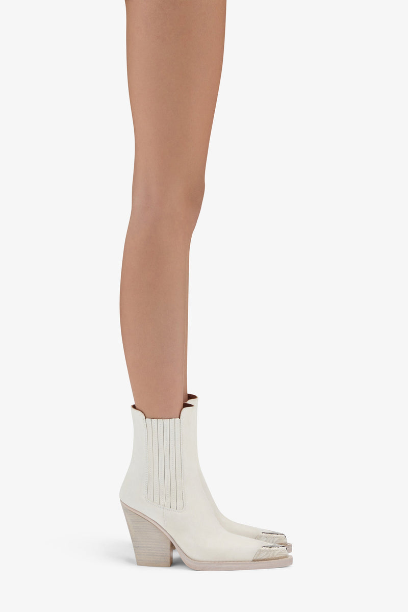 Paris Texas DALLAS EMBELLISHED TOE ANKLE BOOT Vendita Calda