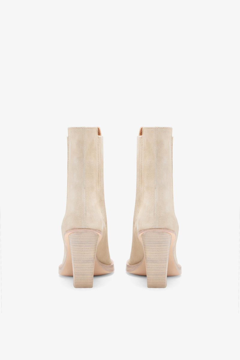 Paris Texas Dallas Embellished Toe Ankle Boot In Linea