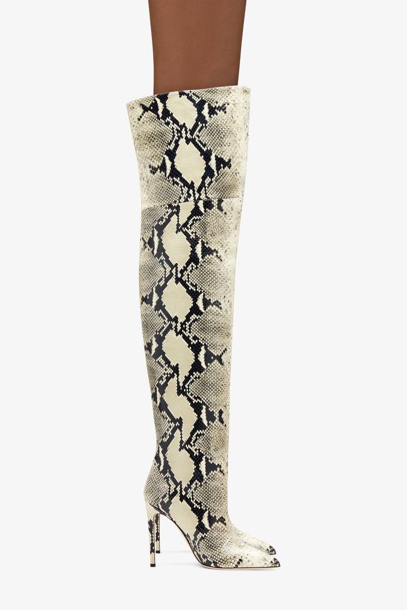 Paris Texas Stiletto Over The Knee Boot Nuovo