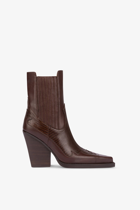 Paris Texas DALLAS EMBROIDERED ANKLE BOOT 100