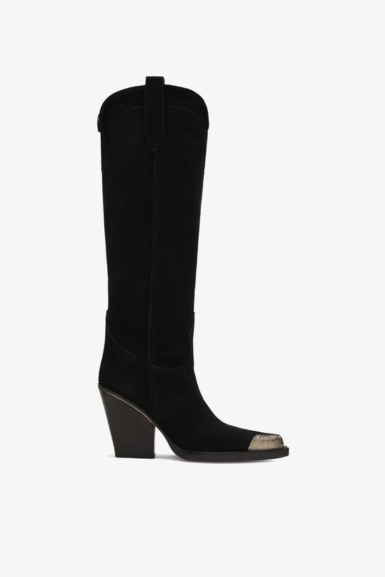 Paris Texas El Dorado Embellished Toe Boot Solo un giorno rimasto