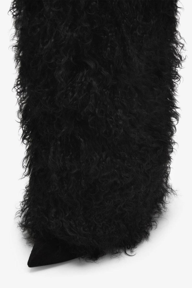 Paris Texas FURRY STILETTO BOOT Enormi sconti