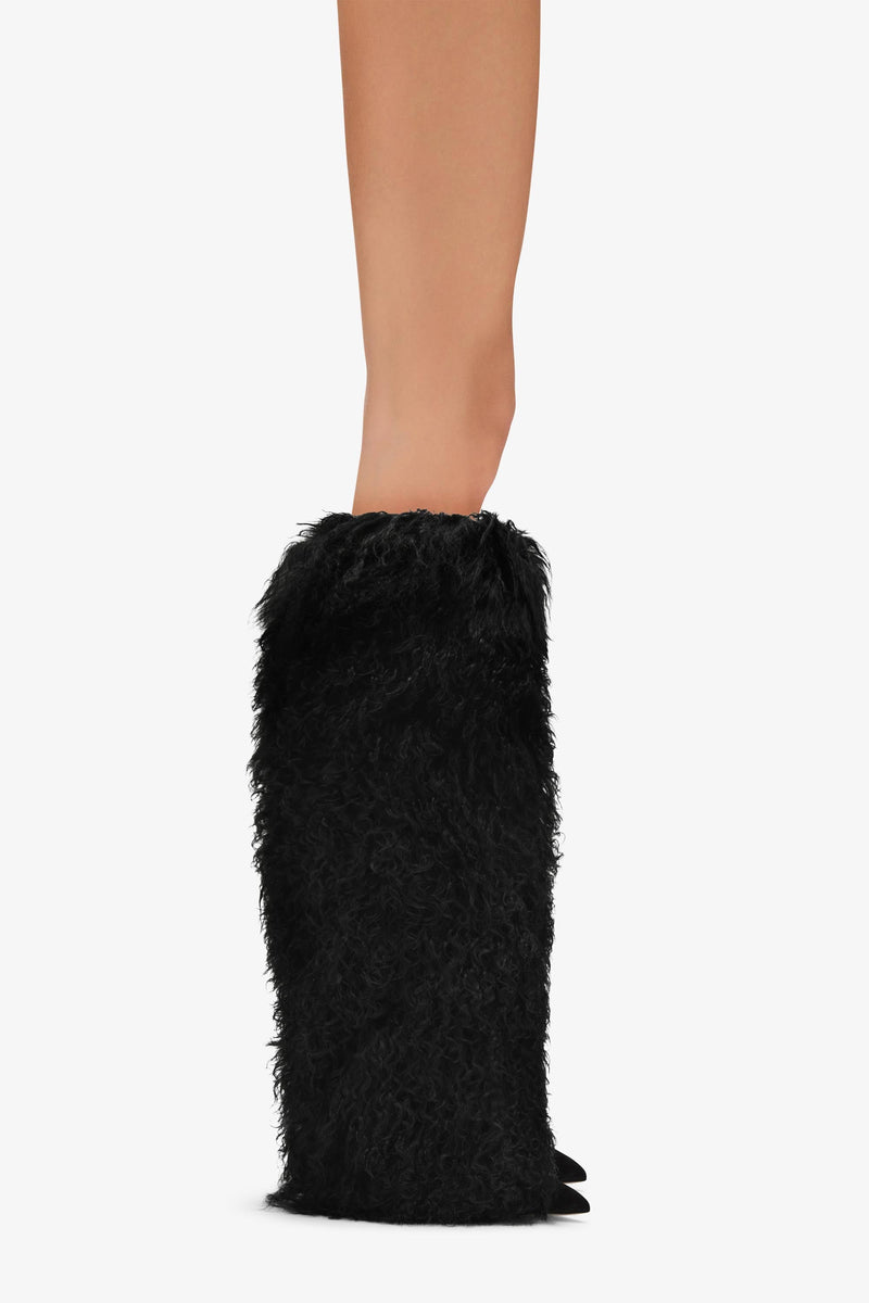 Paris Texas FURRY STILETTO BOOT Enormi sconti