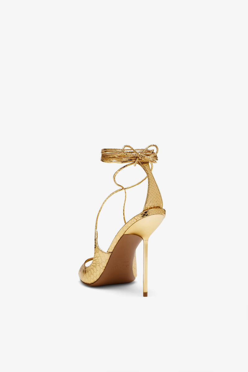 Paris Texas Loulou Lace Up Sandal Officina