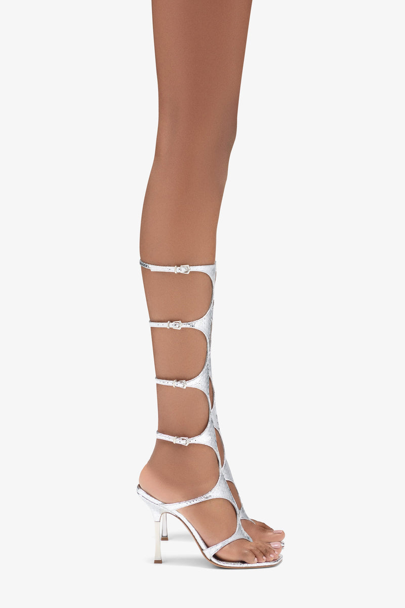 Paris Texas Uma Knee High Sandal Vendita Calda