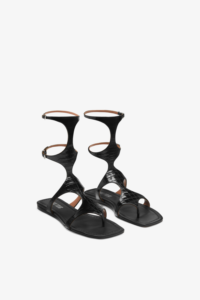Paris Texas Uma Flat Sandal Saldi Di Fabbrica