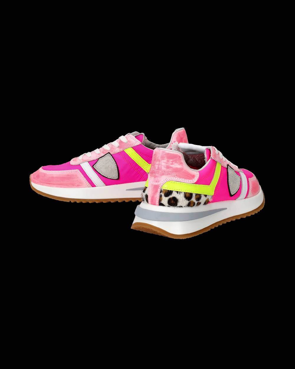 Philippe Model Sneakers Tropez 2.1 da Donna Fucsia in Tessuto Tecnico Vendita Economica