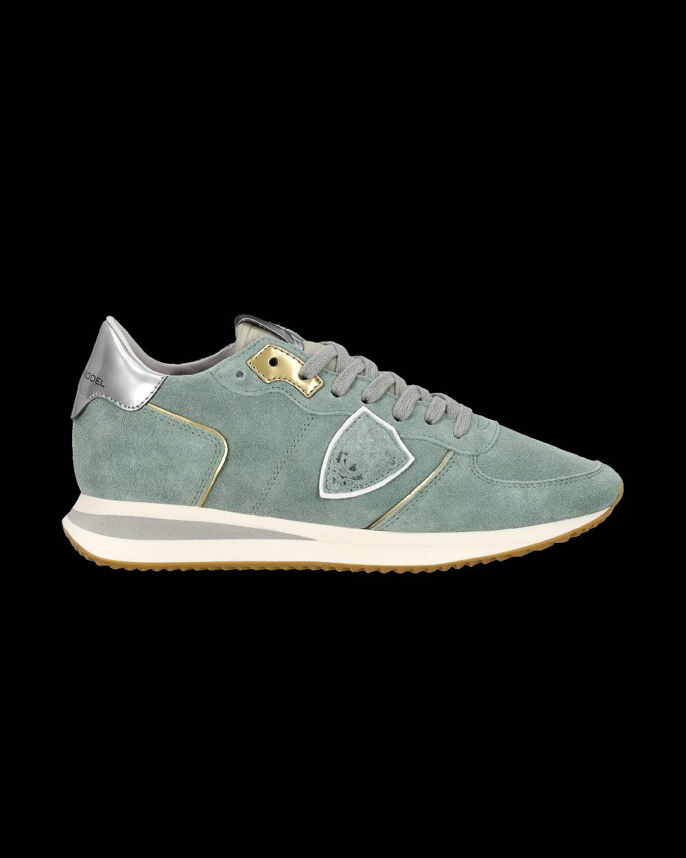 Philippe Model Sneaker casual Trpx da donna in pelle scamosciata - Turchese I Più Venduti