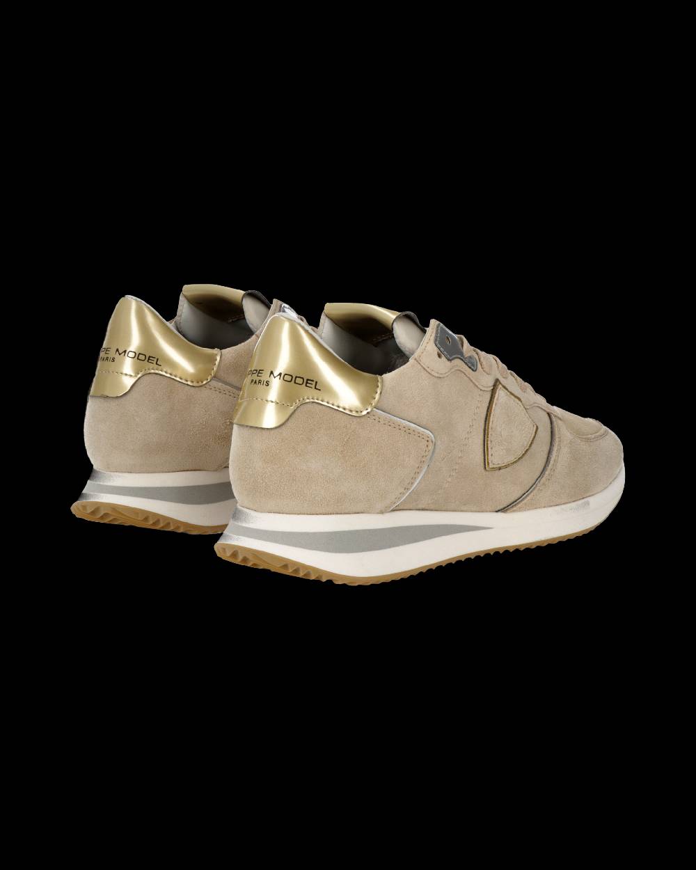 Philippe Model Sneaker bassa Trpx donna - beige e oro Vendite Flash