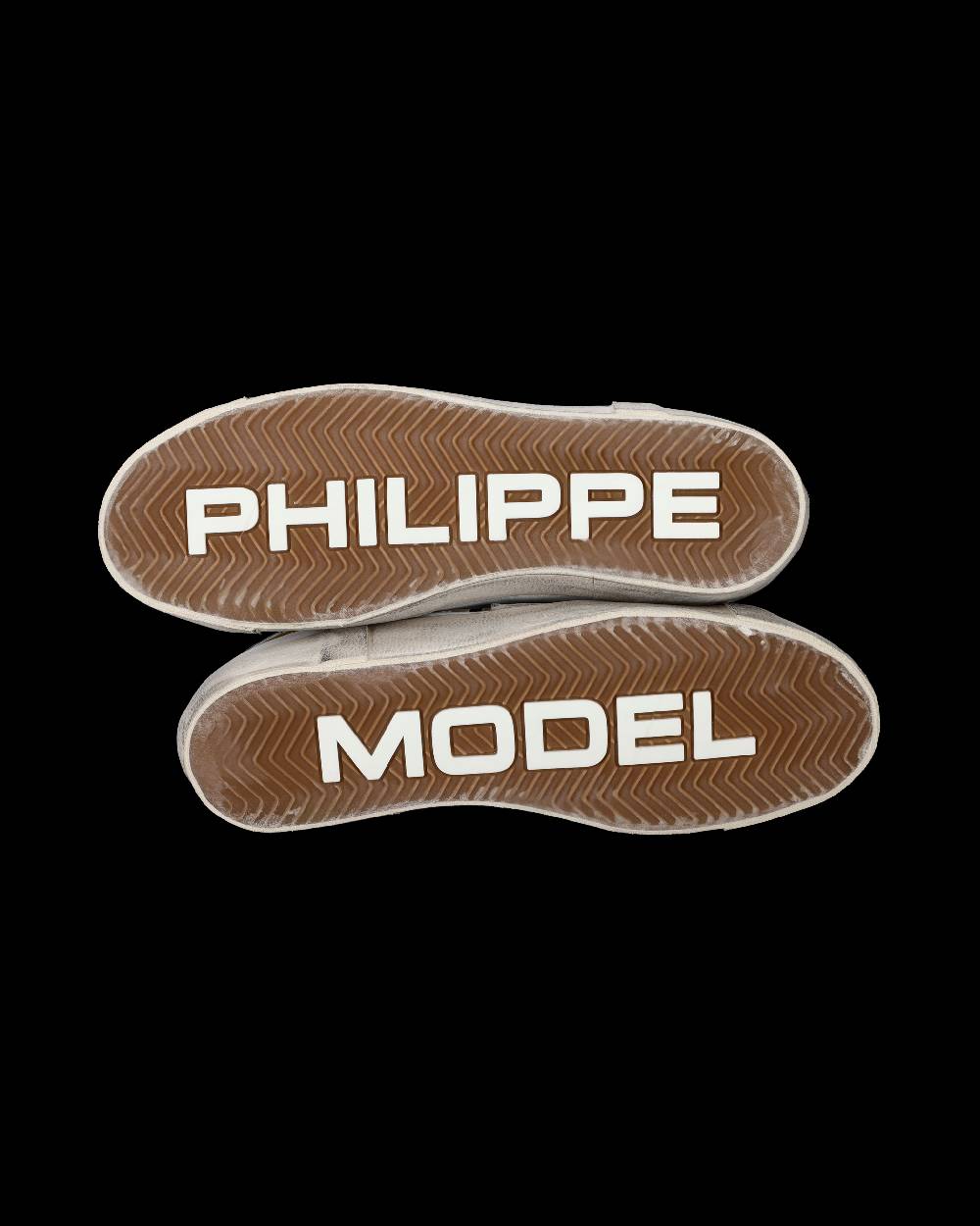 Philippe Model Sneaker basse Paris uomo - bianco e senape Nuova