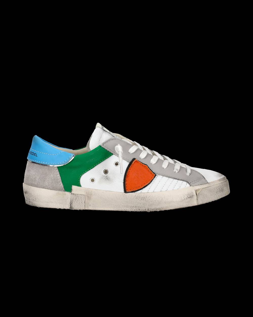 Philippe Model Sneaker basse Prsx uomo - bianco e arancione Italia