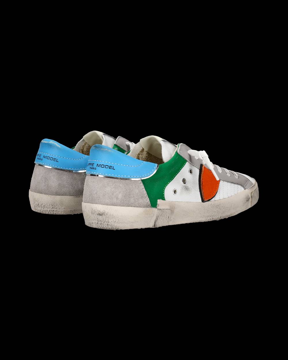 Philippe Model Sneaker basse Prsx uomo - bianco e arancione Italia