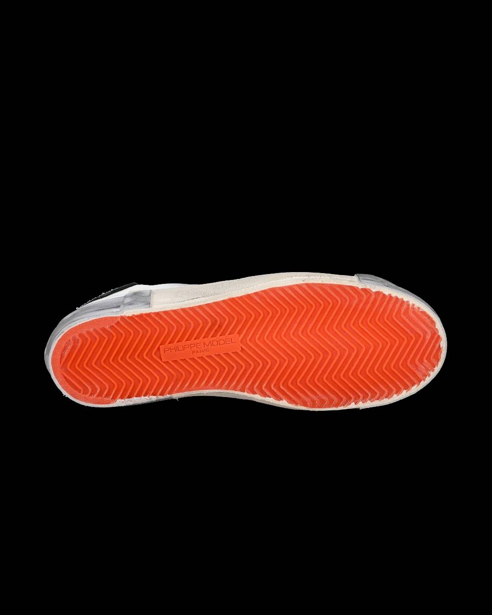 Philippe Model Sneaker basse Prsx uomo - bianco e azzurro In Linea