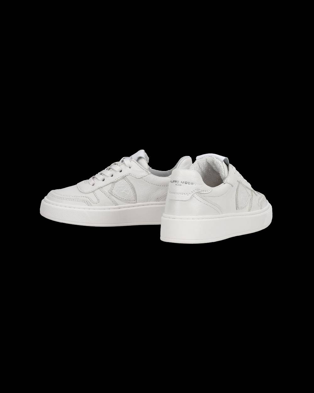Philippe Model Sneakers basse Junior Nice in pelle, Bianco Qualità