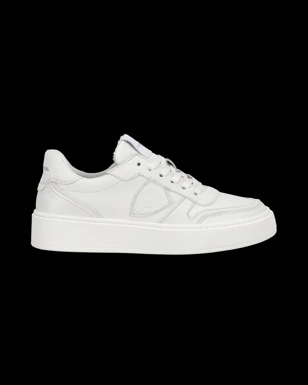 Philippe Model Sneakers basse Nice da Ragazzi in pelle, Bianco Vendita