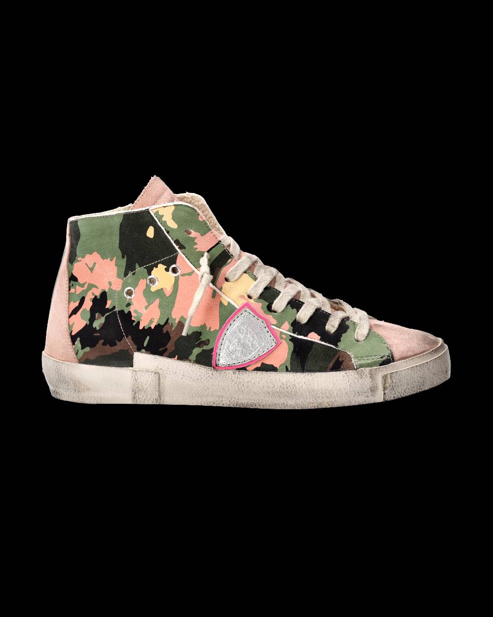 Philippe Model Sneaker Prsx Donna, Verde e Fucsia Outlet