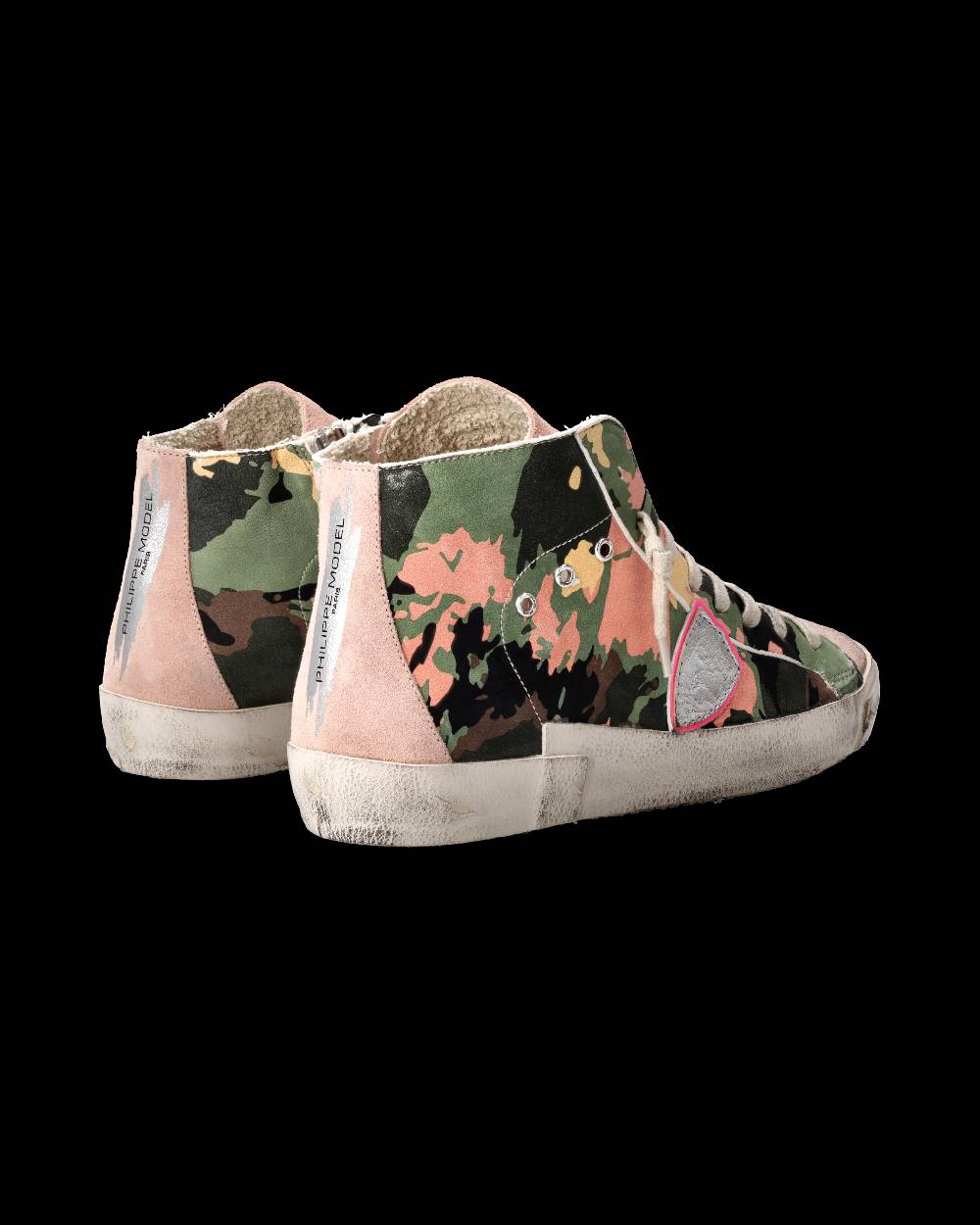 Philippe Model Sneaker Prsx Donna, Verde e Fucsia Outlet
