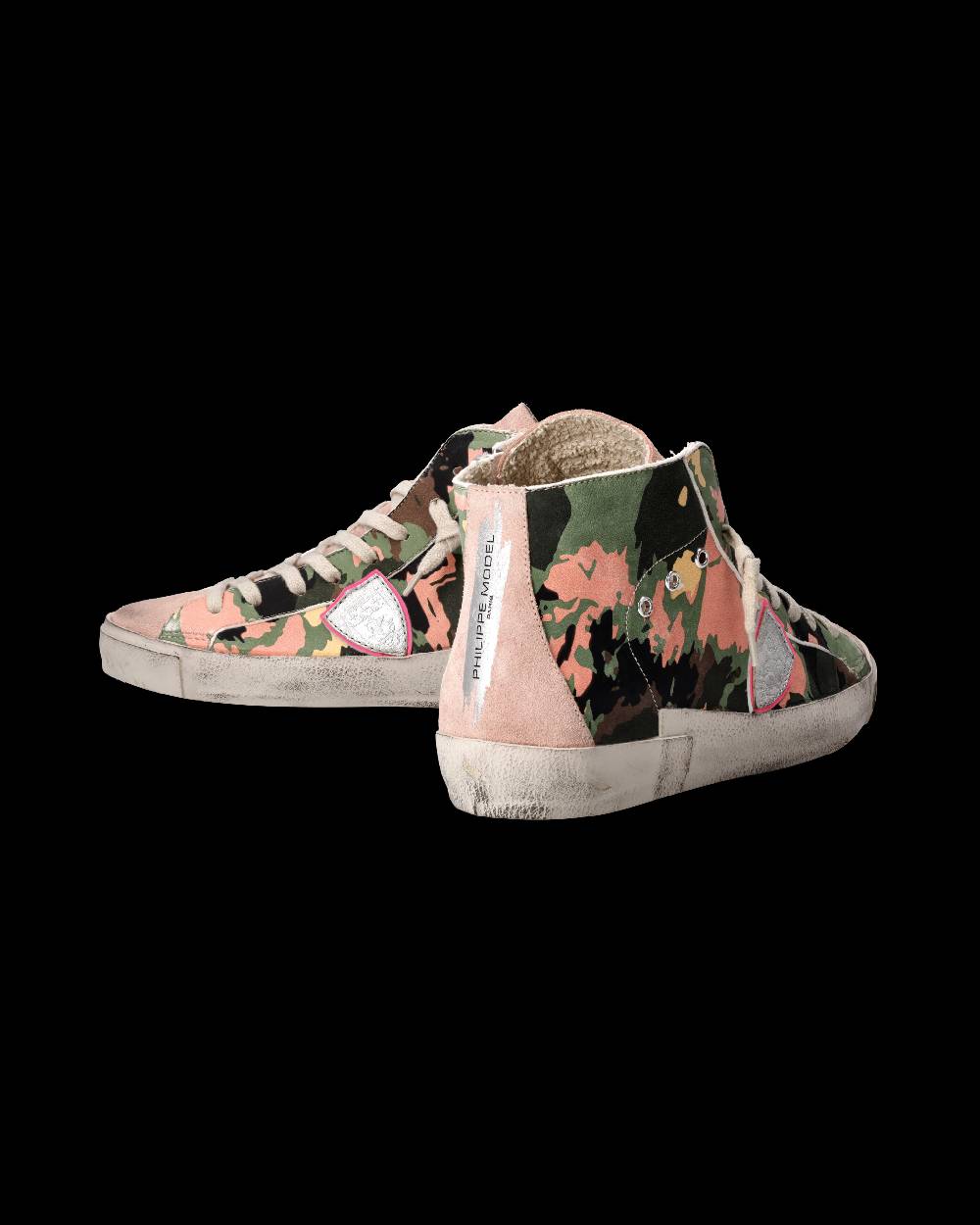 Philippe Model Sneaker Prsx Donna, Verde e Fucsia Outlet