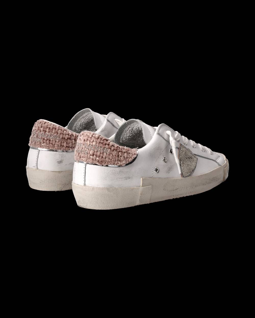 Philippe Model Sneaker Prsx Donna, Bianco e Rosa In Vendita