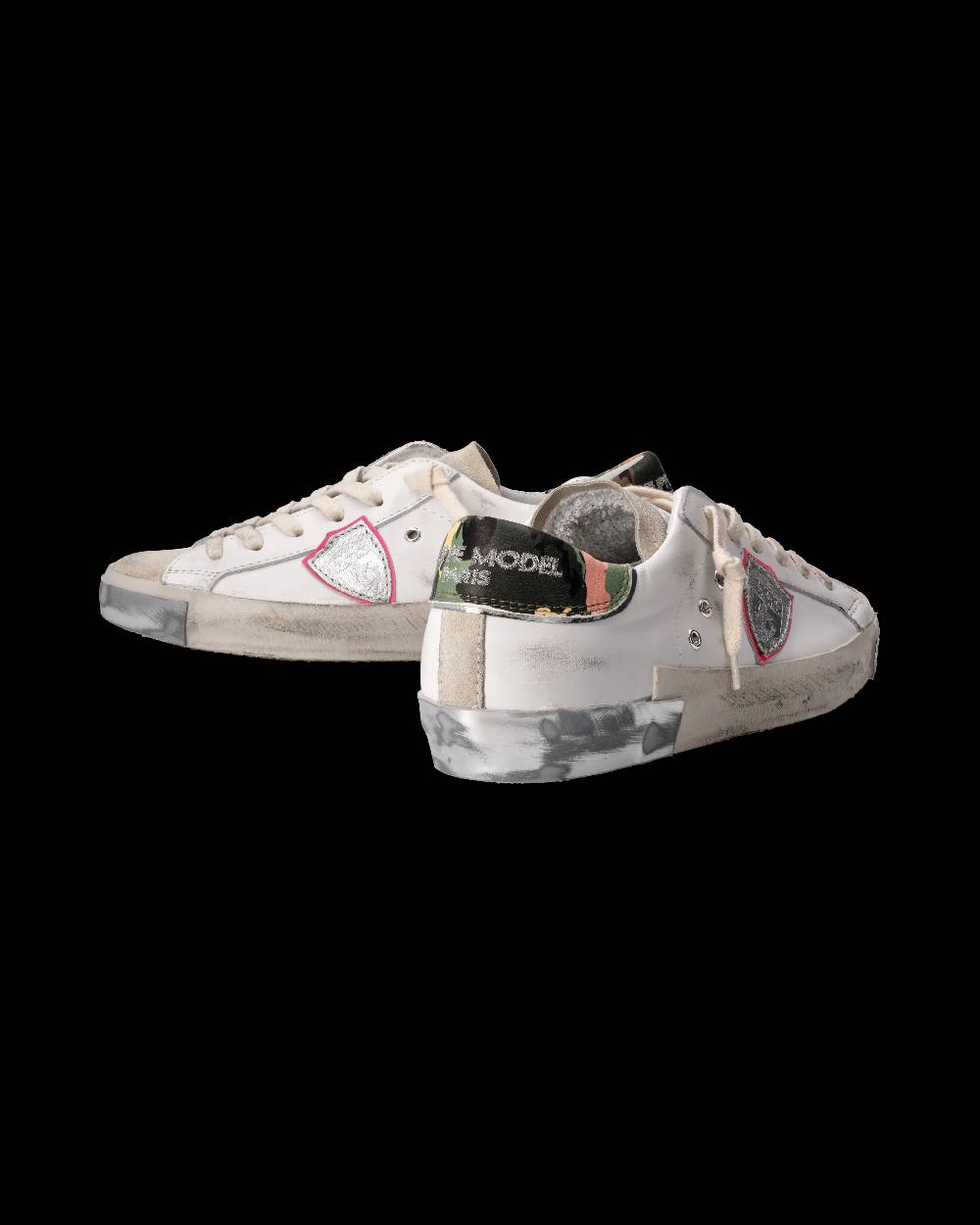 Philippe Model Sneaker Prsx Donna, Bianco e Rosa Saldi