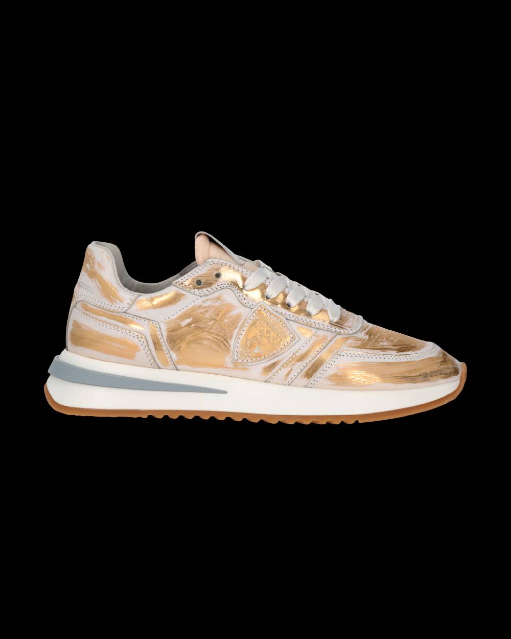 Philippe Model Sneaker Tropez 2.1 Donna, Bianco e Oro Vendita Economica