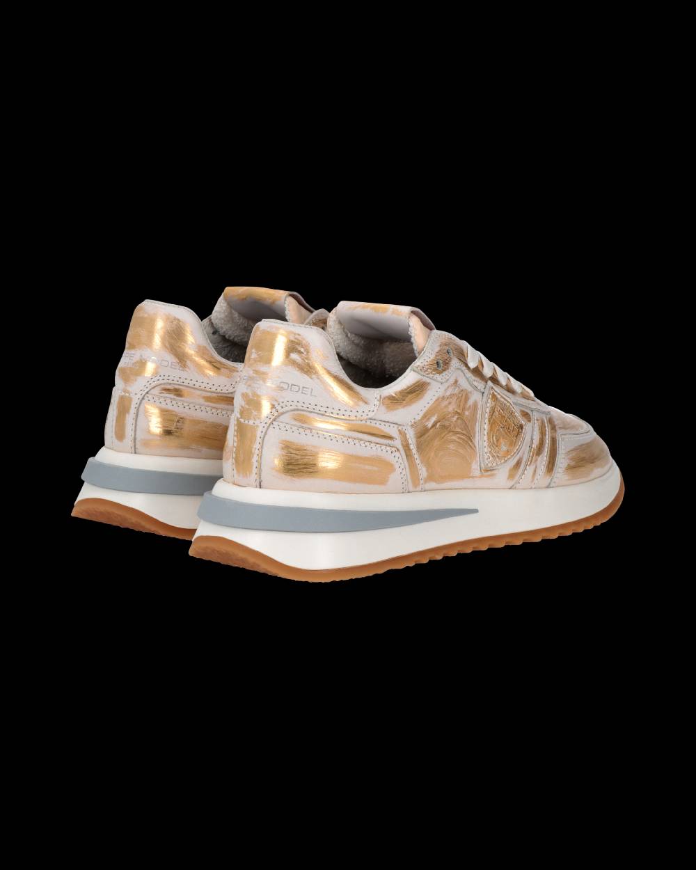 Philippe Model Sneaker Tropez 2.1 Donna, Bianco e Oro Vendita Economica