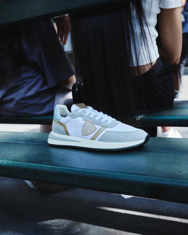 Philippe Model Sneaker basse Tropez 2.1 donna - bianco e azzurro I Più Venduti