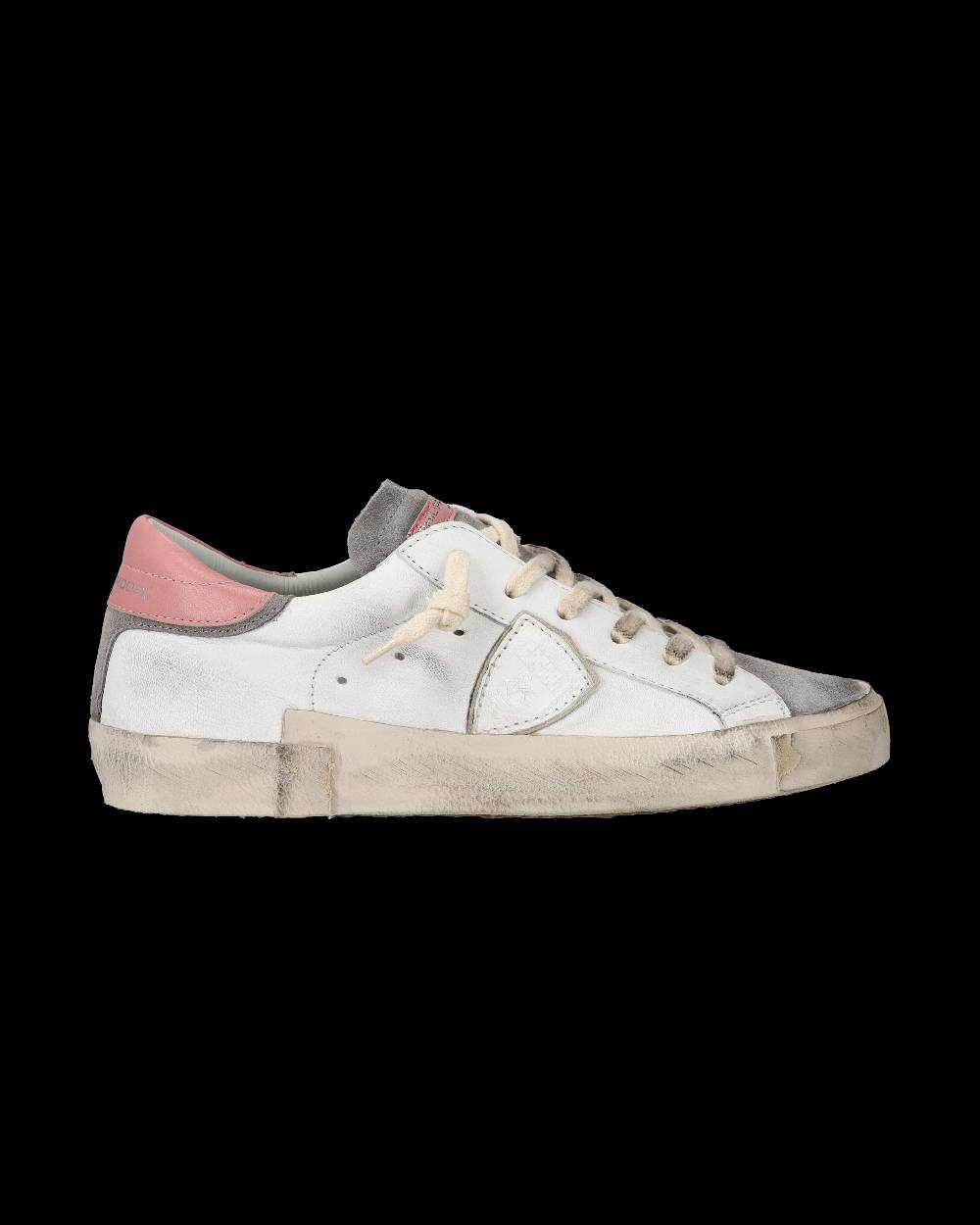 Philippe Model Sneaker casual Prsx da donna in pelle - Antracite e bianco Italy