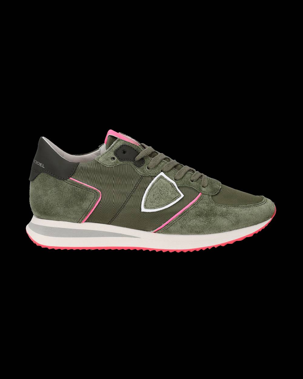 Philippe Model Sneaker basse Trpx donna - verde militare e rosa fluo 2025