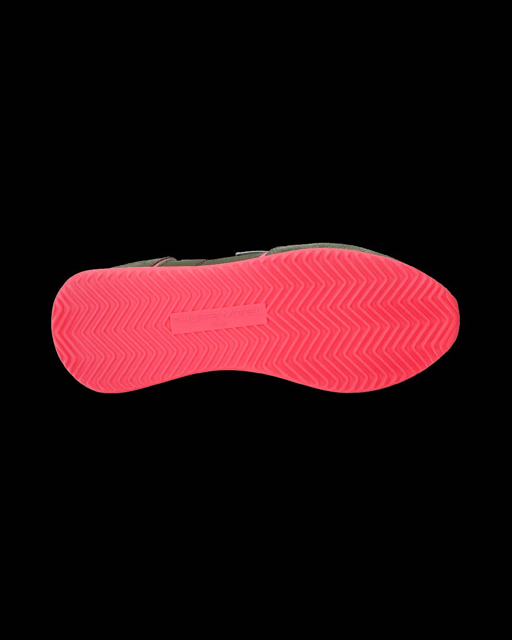 Philippe Model Sneaker basse Trpx donna - verde militare e rosa fluo 2025
