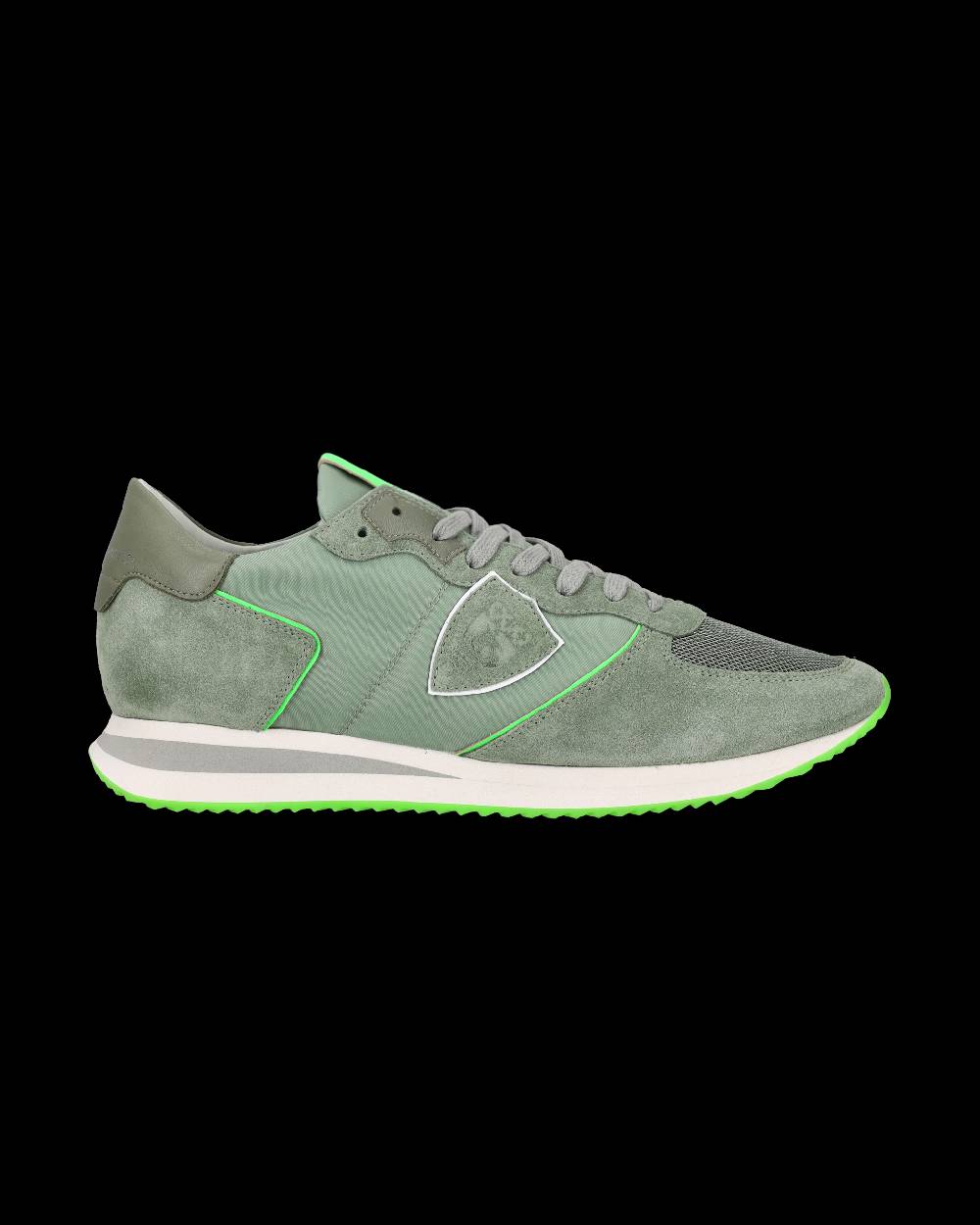 Philippe Model Sneaker bassa Trpx uomo - verde Pezzi Unici