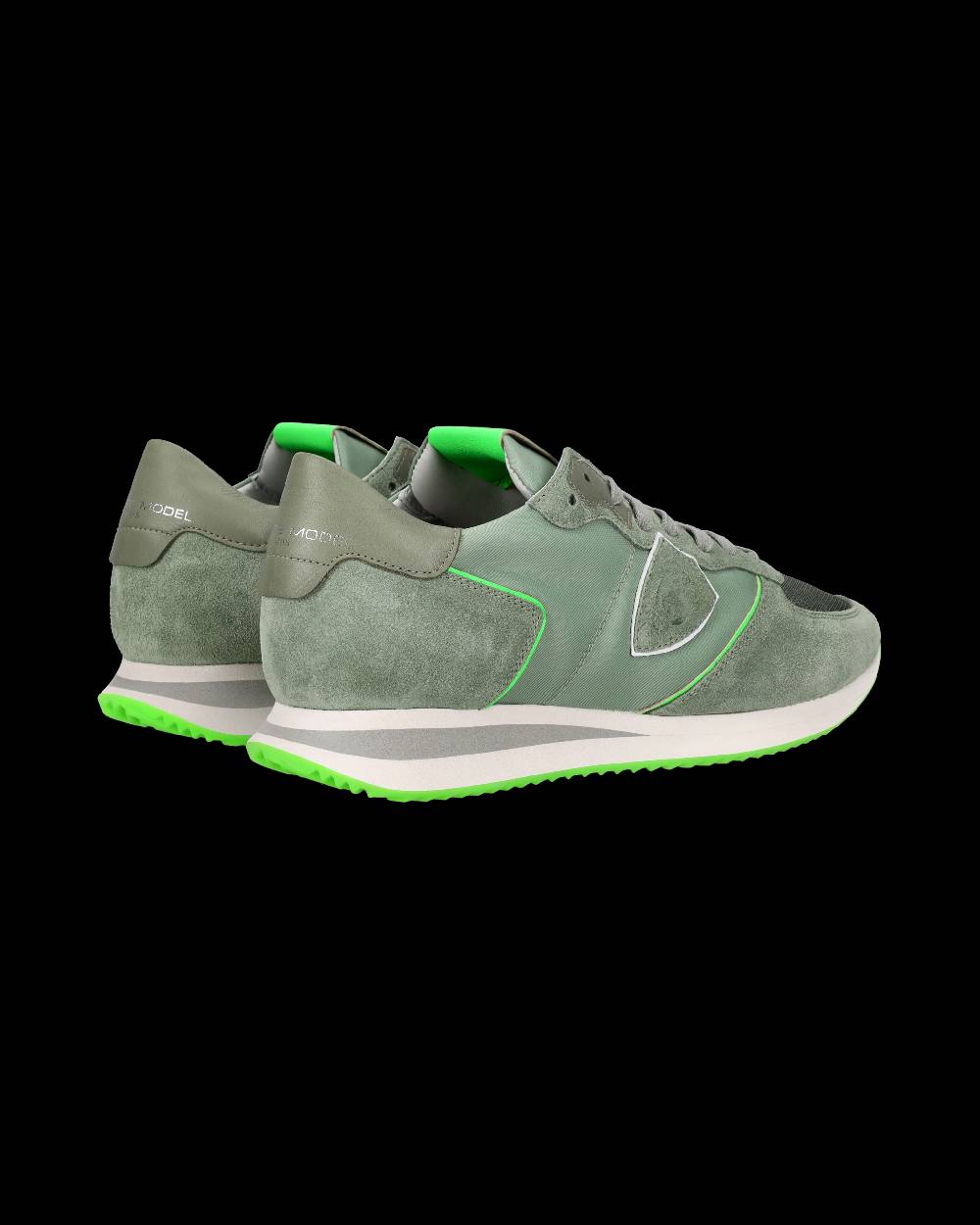 Philippe Model Sneaker bassa Trpx uomo - verde Pezzi Unici