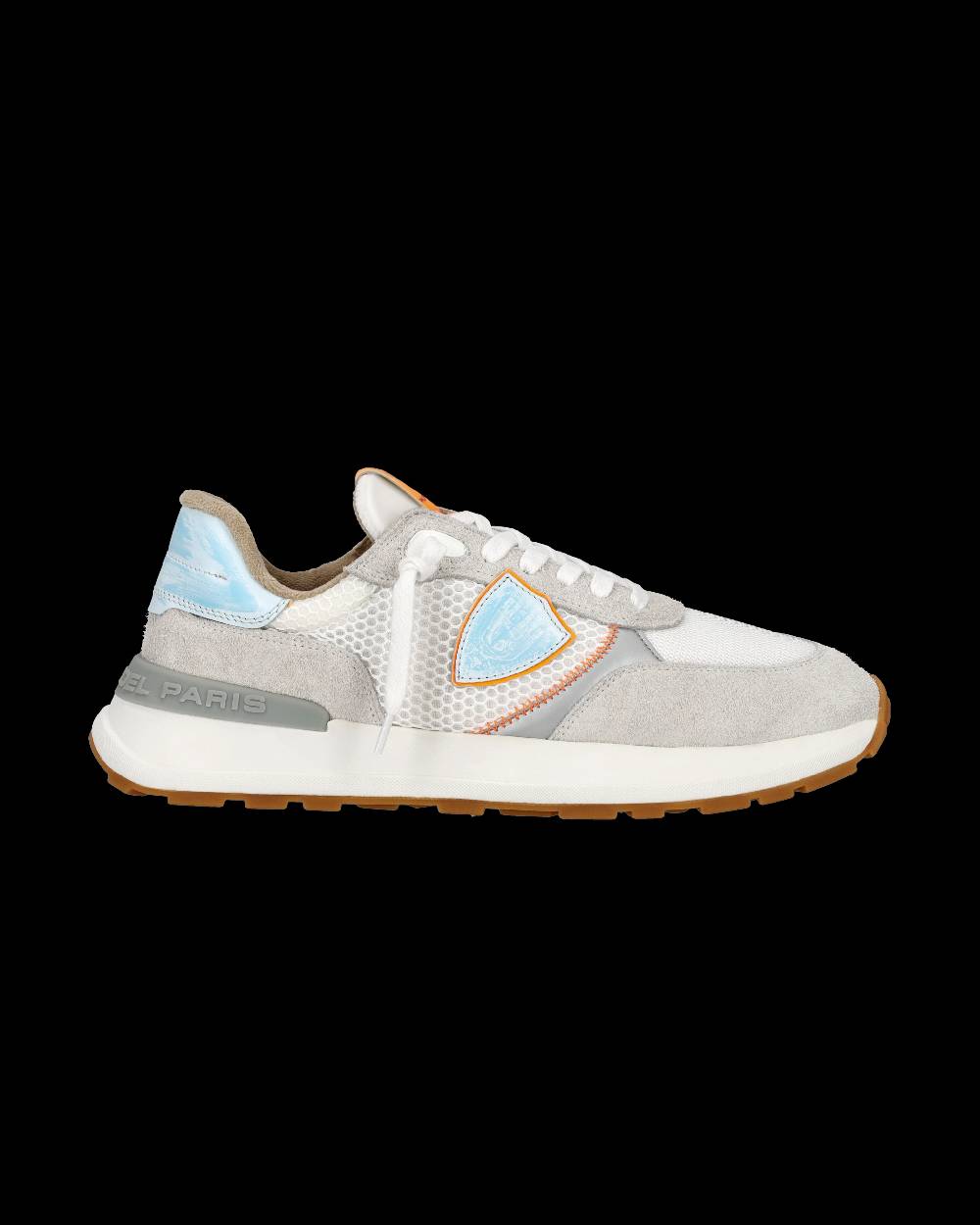 Philippe Model Sneaker bassa Antibes uomo - bianco e azzurro Consegna Veloce