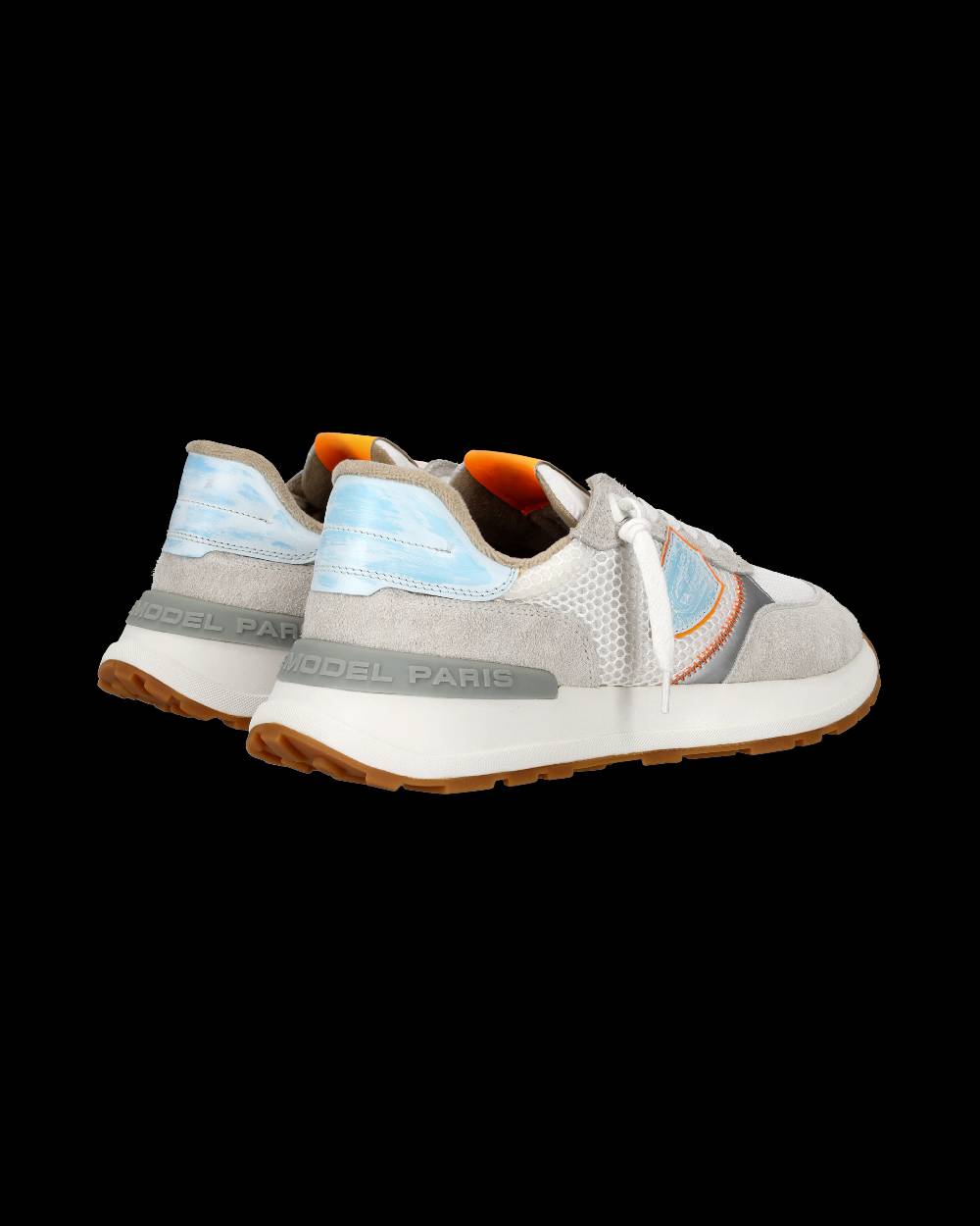 Philippe Model Sneaker bassa Antibes uomo - bianco e azzurro Consegna Veloce