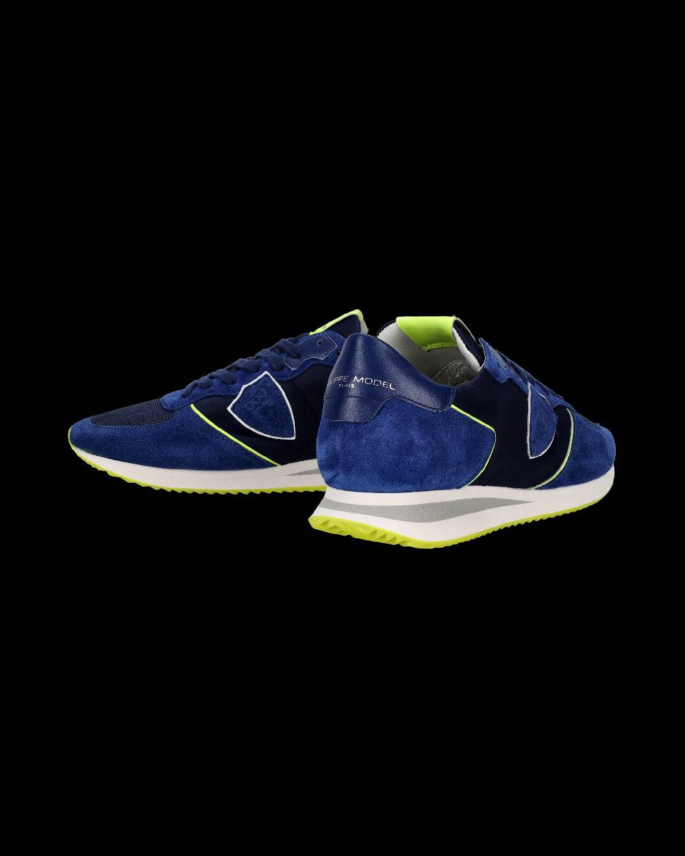 Philippe Model Sneaker bassa Trpx uomo - blu e giallo Fino Al -60%