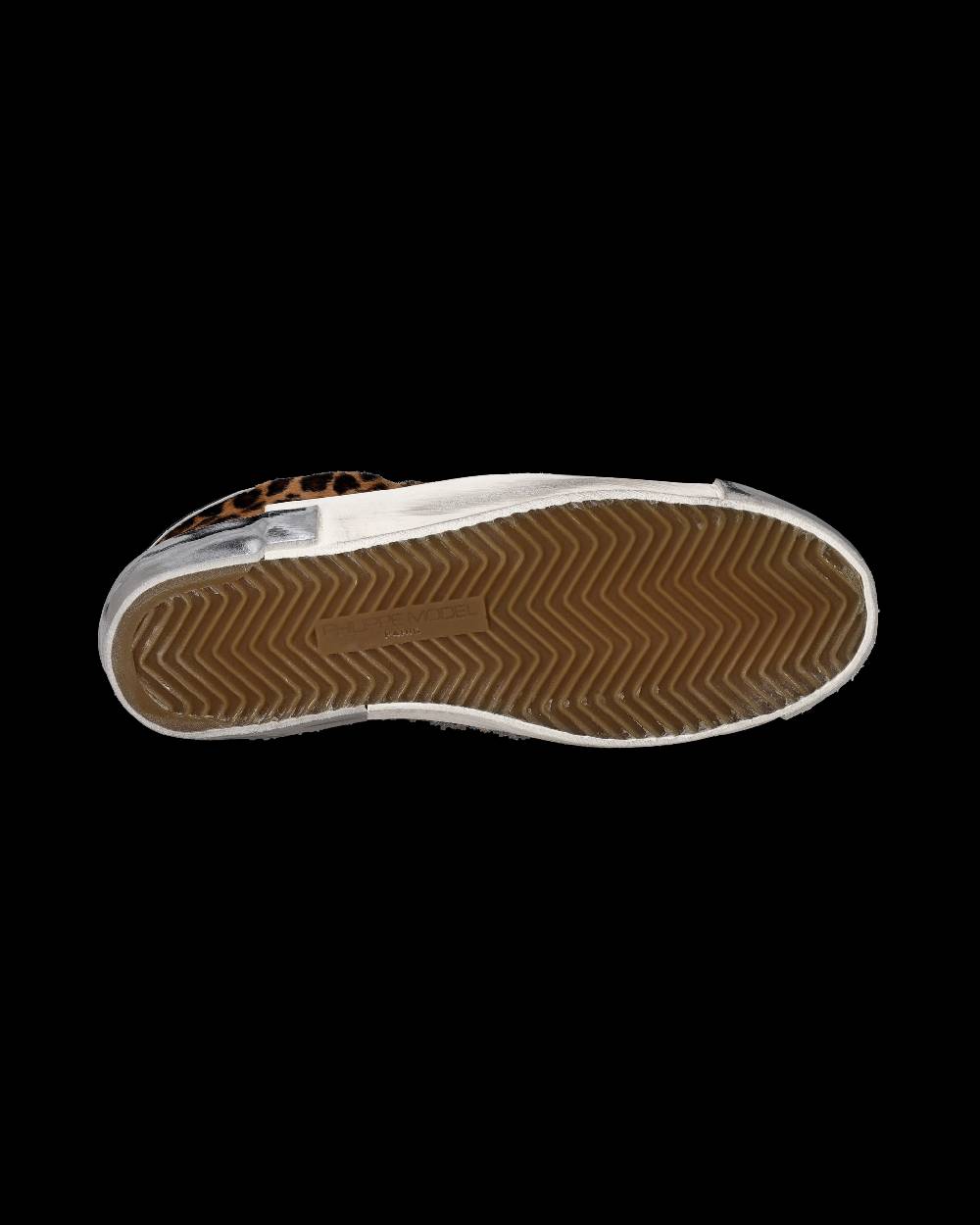 Philippe Model Sneaker basse Paris donna - glitter blu e argento Novità