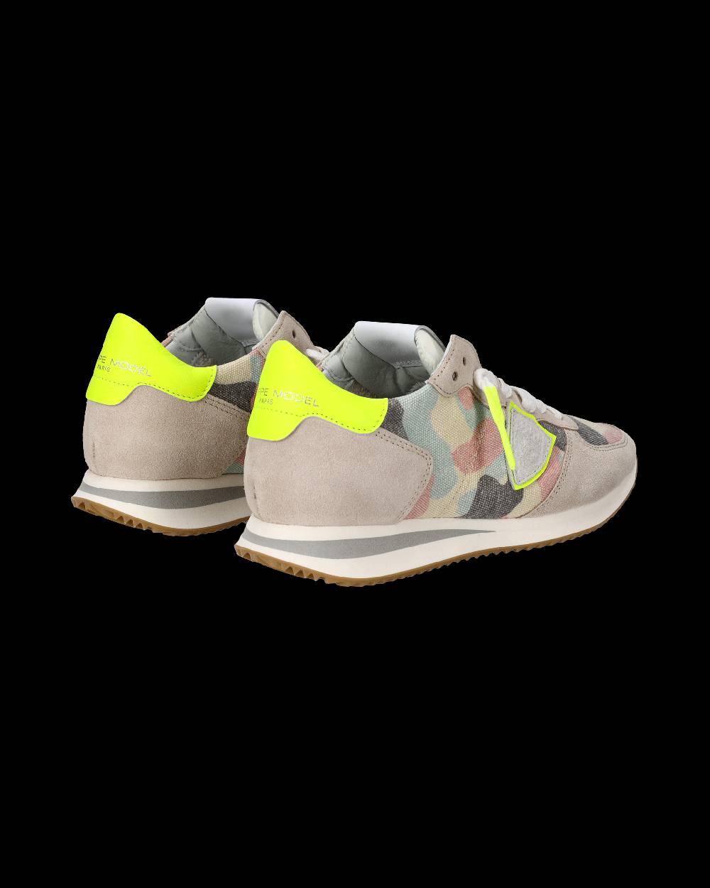 Philippe Model Sneakers Trpx Bianche da Donna in Tessuto Tecnico Presa