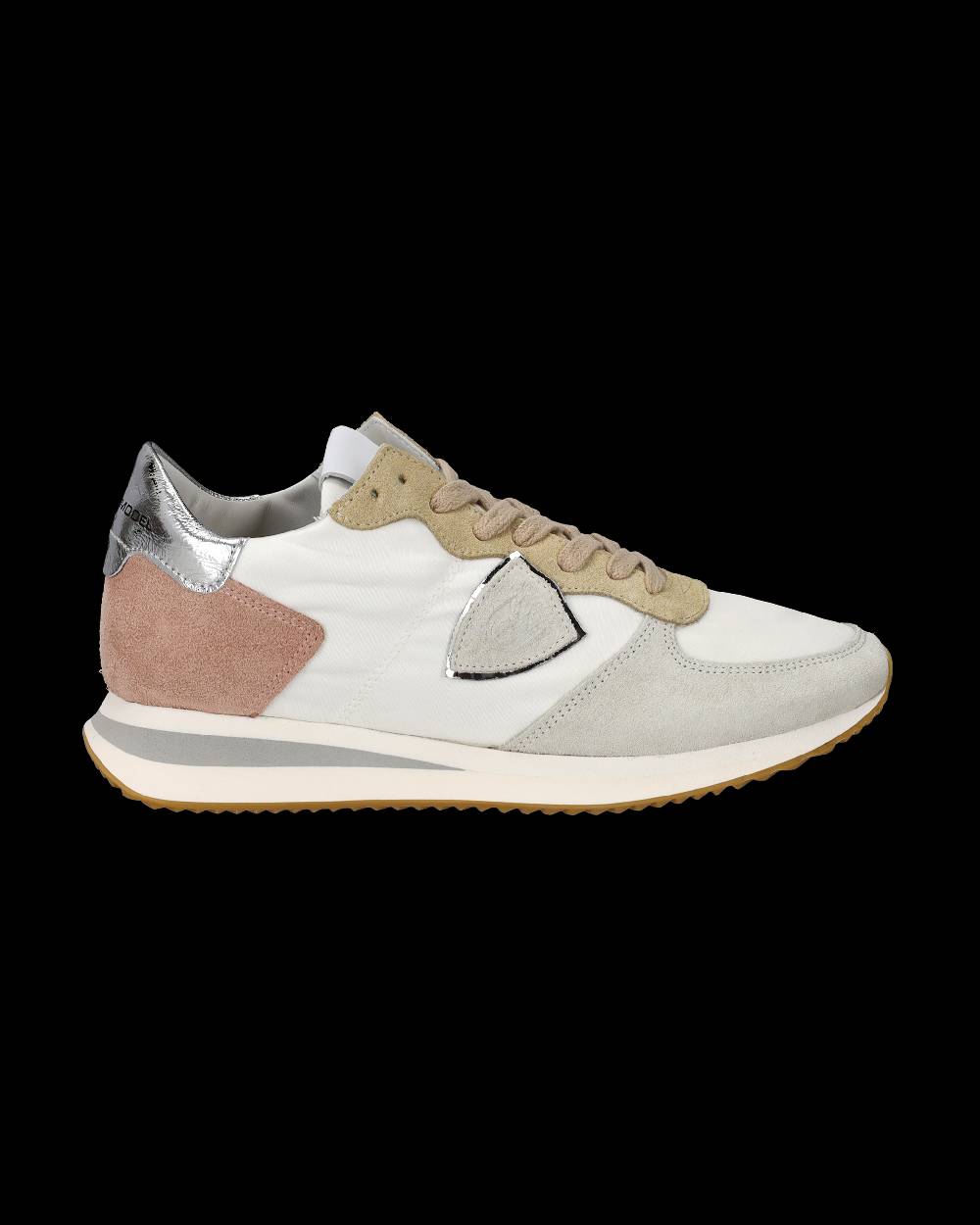 Philippe Model Sneakers Trpx da Donna Bianche e Rosa in Tessuto Tecnico Sconto