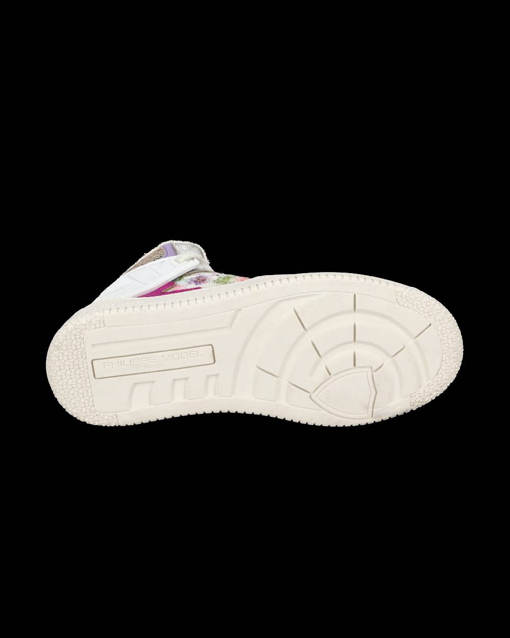 Philippe Model Sneaker mid La Grande donna - bianco e fucsia Saldi