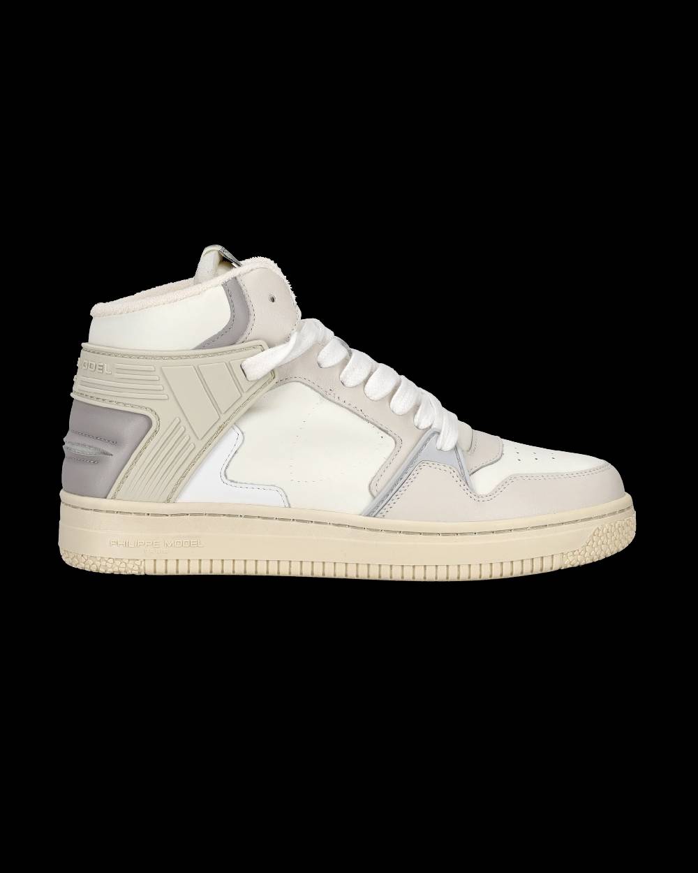 Philippe Model Sneaker mid La Grande donna - burro e grigio Offerte