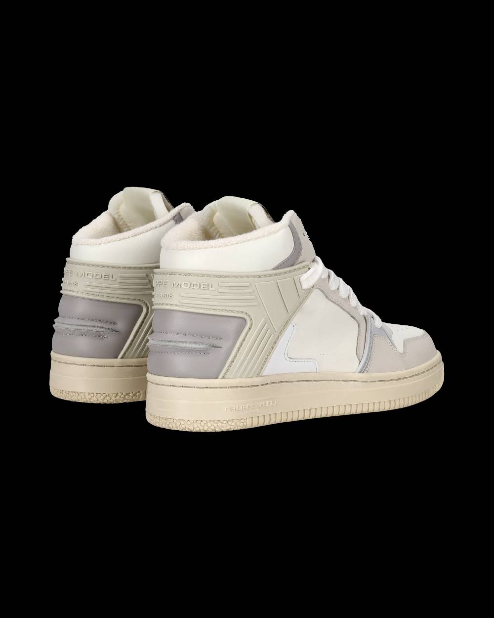 Philippe Model Sneaker mid La Grande donna - burro e grigio Offerte