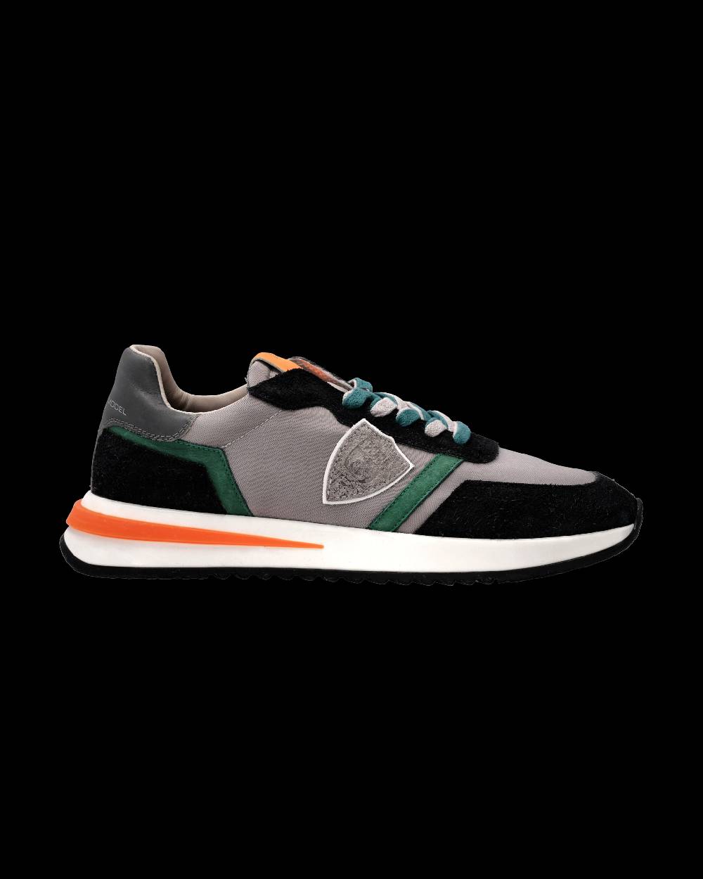 Philippe Model Sneaker Tropez 2.1 Uomo, Grigio e Arancio Italia